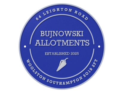 Custom National Heritage Blue Plaque Replica - The Lavin