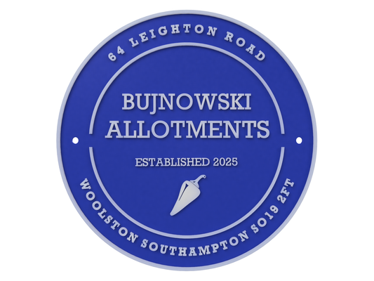 Custom National Heritage Blue Plaque Replica - The Lavin