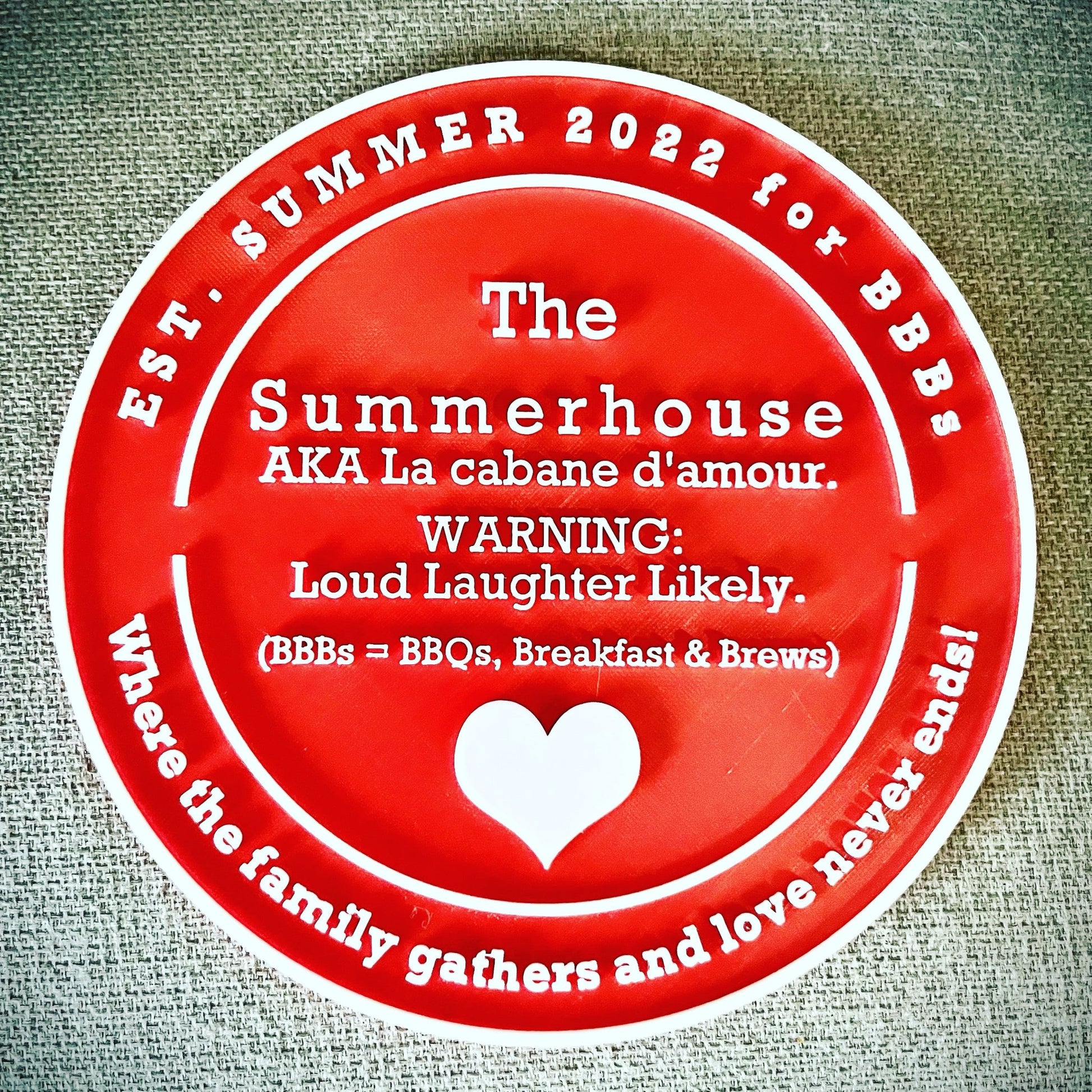 Custom National Heritage Blue Plaque Replica - The Lavin - The Hogarth Workshop