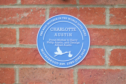 Custom National Heritage Blue Plaque Replica - The Lavin - The Hogarth Workshop